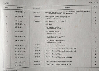 Katalog náhradních dílů ARO M461 - 4