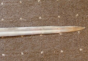 Starožitný lovecký / myslivecký tesák - 4