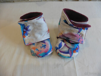 Dětské bavlněné capáčky - více velikostí a vzorů - 4