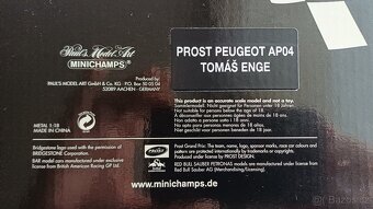 Formule 1 Prost Peugeot -Tomáš Enge Minichamps 1:18 - 4