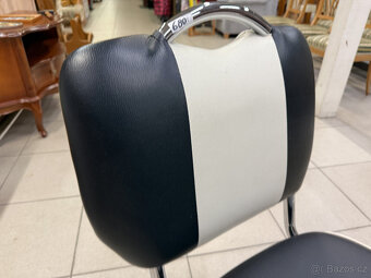 10 kusů chromovaných ,,Amerických" židlí - 4