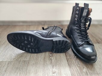 GINO ROSSI, kůže, vel. 43 - 4