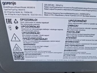 Mikrovlnka Gorenje - 4
