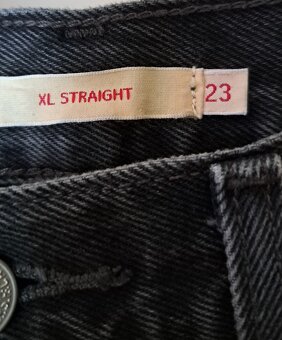 NOVÉ džíny rifle Straight XL LEVI´S, vel. W 23 / L 29 - 4