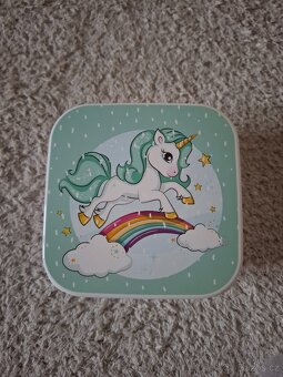 Svačinový  box Jednorožci-4 kusy - 4