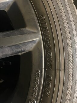 Alu kola CMS +Zimní Pneu, 215/60/R17, 5x114.3, ET 50 - 4