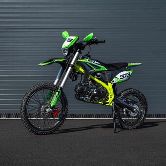 Pitbike Leramotors Thunder 140ccm, 19/16, zelená - 4