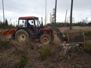 Zetor 6340 s nakladačem + paletizační vidle - 4