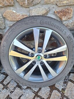 Originál alu Škoda 17" - 4