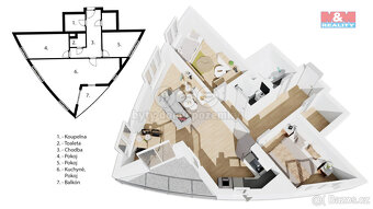 Prodej bytu 3+kk, 87 m², Praha, ul. Tlumačovská - 4
