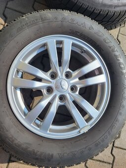 ALU kola, zimní pneu 215/70 R16 Mitsubishi - 4