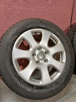 Audi Q7 18" 5x130 pneu zimní 235/60 6mm - 4