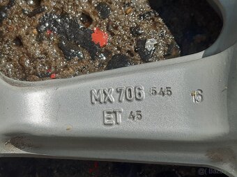Alu kola 16" rozteč 5x112 VW , Audi, Škoda - 4