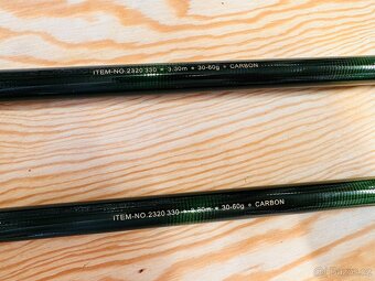 SET 2 + 2 / TELESKOPICKÉ PRUTY ALBASTAR PARTNER TELE CARP 60 - 4