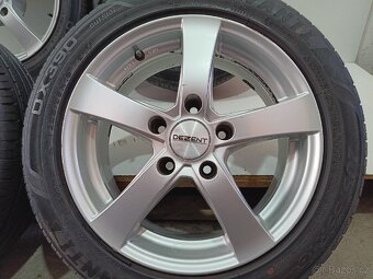 Letní alu kola BMW 5x120 R16 ET43 pneu 205/55/16 - 4