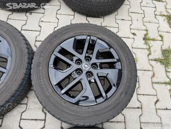 4x al kola 5x114.3 + pneu zimní 215/60 R17C - 4