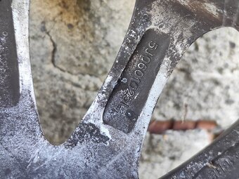 16"kusový alu disk 5x100 origo Škoda Fabia 2 Roomster - 4