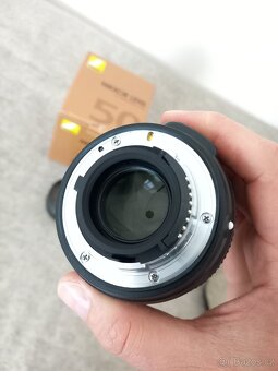FX, AF-S Nikkor 50 mm, 1,8 G - 4