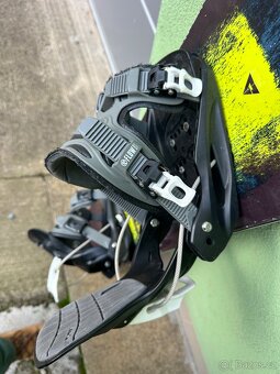 Dětsky Snowboard Gravity 120 cm + vazani flow - 4