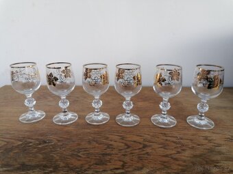 Sady skleničky na víno, likér, whisky - více ve fotkách - 4