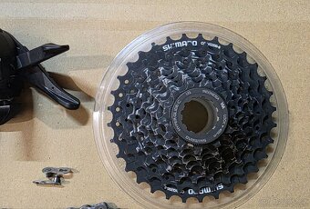 Shimano ALIVIO 9s komplet - z nového kola - 4