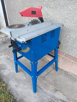 Prodám stolní kotoučovou pilu CMI RTS 250 -HLINÍKOVÝ STŮL. - 4