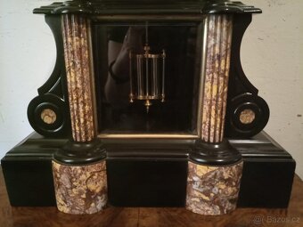 Stolní mramorové hodiny - 4