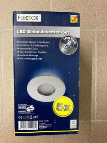 Sada bodového osvětlení FLECTOR LED - Nové - 4