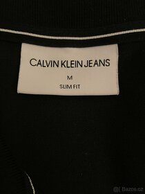 Pánské Polo tričko Calvin Klein - černé - 4