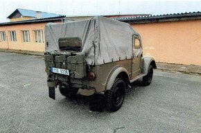 Souprava GAZ 69 s přípojným vozidlem - polní kuchyní - 4