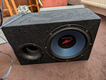 Subwoofer Kenwood set. - 4