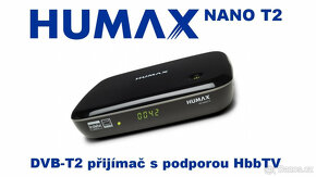 set-top box humax nano t2 Podpora HbbTV-pozemní TV vysílání - 4