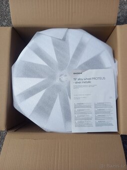Š.Elroq,Enyaq, Karoq, Seat Ateca  - NOVÉ 19 orig. alu disky- - 4