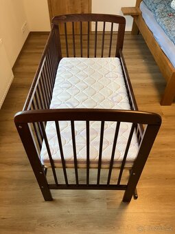 Dětská postýlka 120x60 vč. matrace - 4