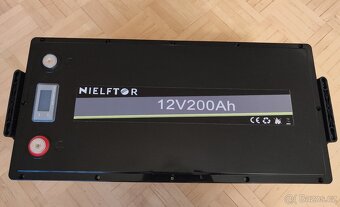 LiFePO4 baterie Nielftor 200Ah /12V, BMS s bluetooth - 4