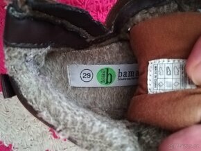 Prodám zimní boty Bama, vel 29. - 4