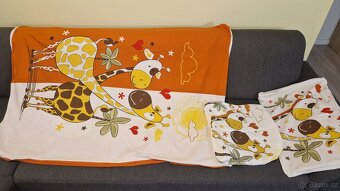 Dětské povlečení žirafa 130x90cm - 4