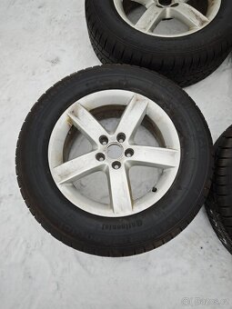 Prodám sadu 4 zimních kol – 17″, 5×112 - 4