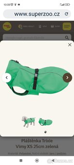 Obleček -TRIXIE VIMY XS-25 -NOVÝ - 4