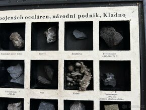 Sbírka rud, minerálů Ocelárny Kladno - 4