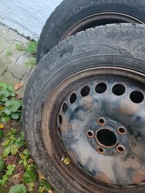 Zimní pneu/gumy/kola 215/60R 16 - 4