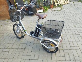 Seniorská tříkolka elektricka - 4