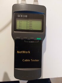 SC8108 Network cable tester - zkoušečka ethernet kabelů - 4