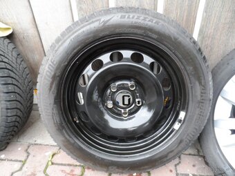Komplet Zimní Sada Bridgestone +Poklice205/55/16 ET 46 5X112 - 4