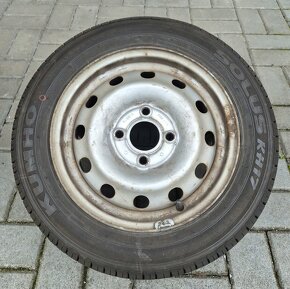 Sada 4ks pneu 145/70 R13 +plechové disky (platí do smazání) - 4