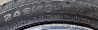 17" mercedes amg alu sada letní pneu - 4
