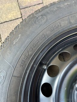 Plechový disk s pneu 195/65 R15 - 4