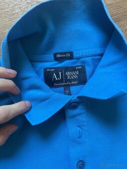 Pánské polo tričko zn.Armani Jeans - 4