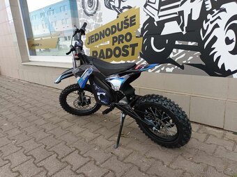 Pitbike Leramotors Rocket 1600W 14x12 modrá - 4