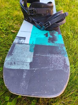 Snowboard Burton Radius 135L, vázání Burton Freestyle - 4
